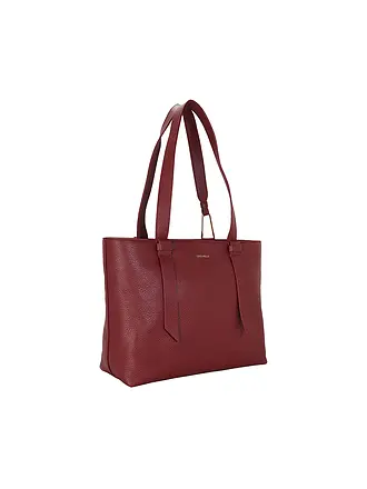 COCCINELLE | Sac en cuir - Shopper COCCINELLEMALORY | dunkelrot
